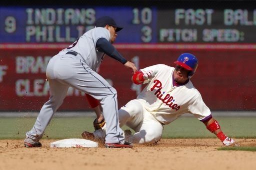 Indios vapulean a Hamels, Calicho Ruiz de 4-2