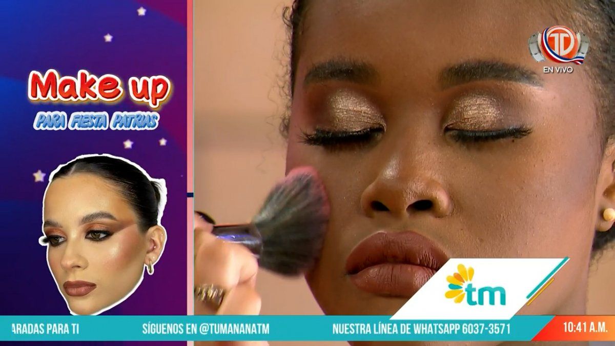 Maquillaje para desfiles patrios