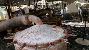 En el corazón del narcolaboratorio más grande del estado mexicano de Sinaloa