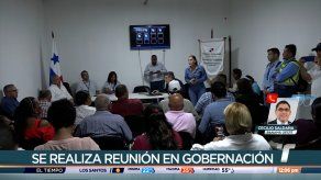 Autoridades del Idaan se reunen con moradores de Panamá Oeste que rechazan sectorización