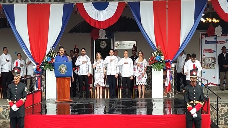 Vicepresidente Carrizo participa de celebración del 28 de noviembre en Boquete