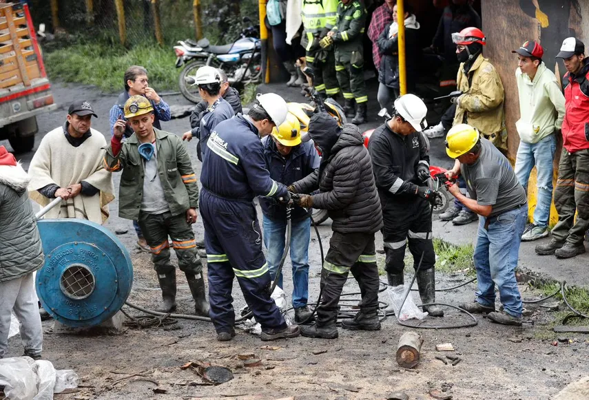 Explosión en Colombia