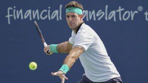 Del Potro y Halep ganan duelos aplazados en Cincinnati