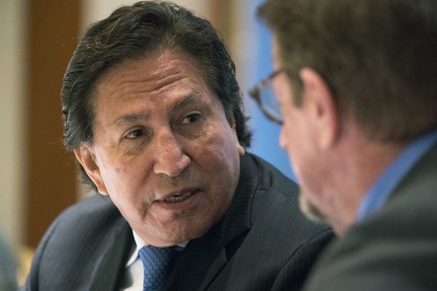 El expresidente Alejandro Toledo﻿.