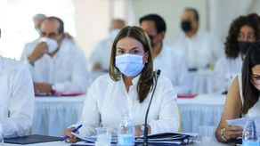 Maruja Gorday, ministra de Educación.