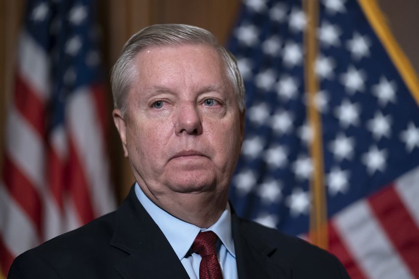 El senador Lindsey Graham