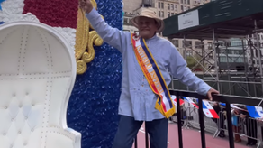 Roberto Durán representa a Panamá en el Desfile de la Hispanidad&nbsp;