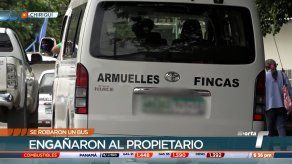 Se roban un bus en Chiriquí