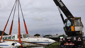 Aeronáutica Civil traslada aeronaves abandonadas