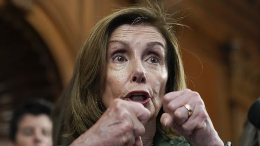 Nancy Pelosi, presidenta de la Cámara de Representantes de Estados Unidos.