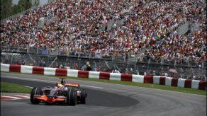 Lewis Hamilton (McLaren-Mercedes) en pole en Montreal