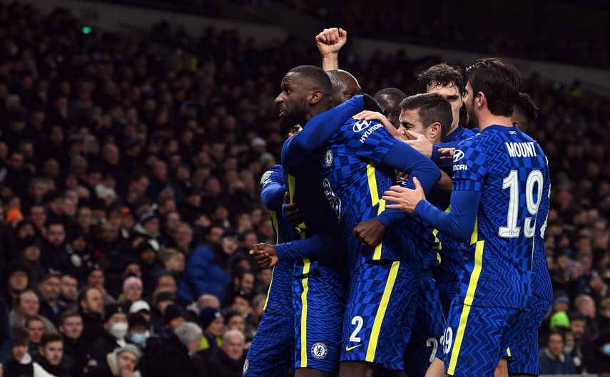&nbsp; Copa de Liga: Chelsea gana al Tottenham y avanza a la final