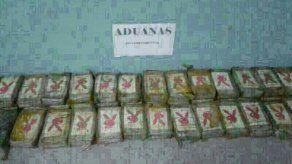 Aduana decomisa cocaína en Paso Canoas