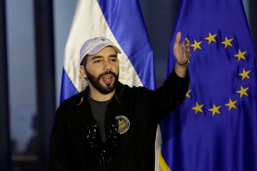 El presidente de El Salvador