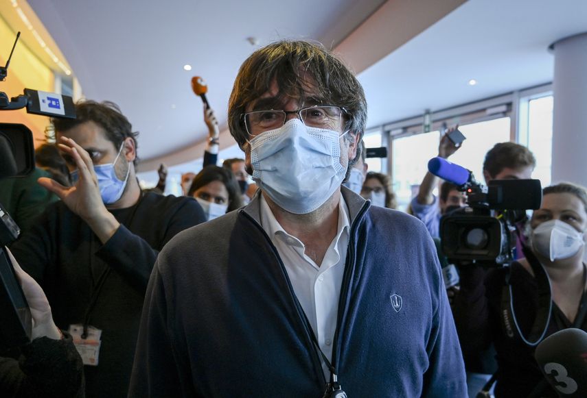 El exlíder separatista catalán Carles Puigdemont.