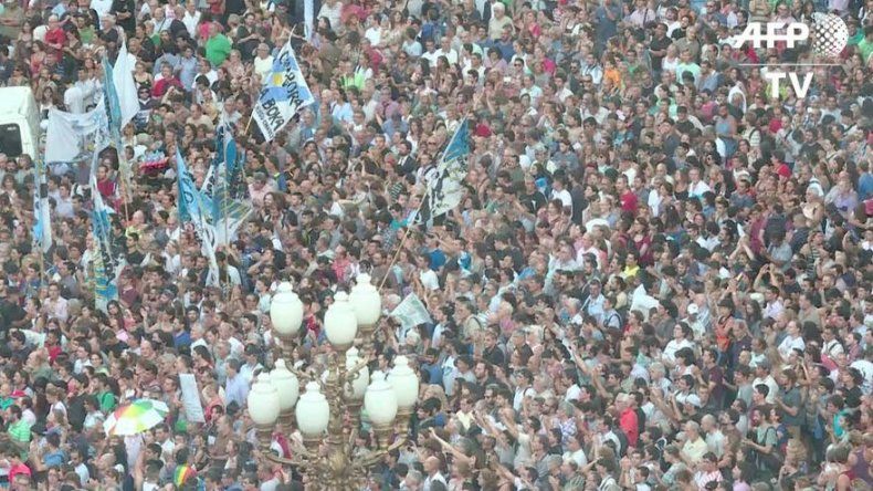 Protestan contra Macri tras despido de periodista afín al kirchnerismo