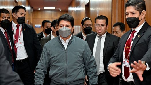 Pedro Castillo, presidente de Perú.