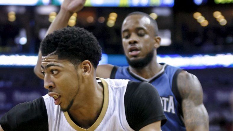 Davis lidera triunfo de Pelicans ante Twolves