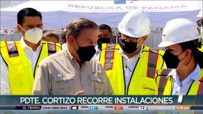 Cortizo inspecciona avances de construcción de nuevo Hospital del Niño