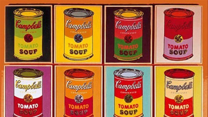 Las latas de sopa Campbell lucirán tal como las pintó Warhol