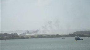 ACP inició trabajos para sofocar incendio en vertedero de Colón ACP inició trabajos para sofocar incendio en vertedero de Colón