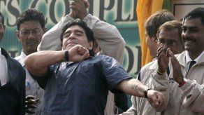 Maradona: fervor en India