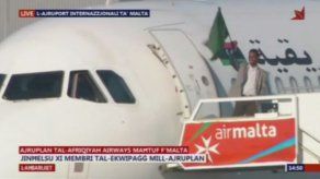 Liberados todos los pasajeros del avión libio secuestrado