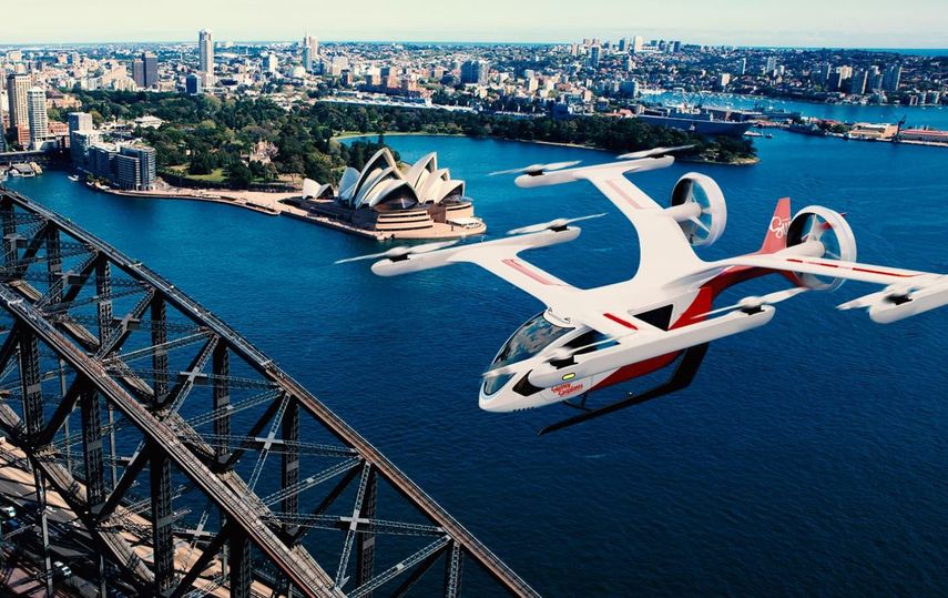 Aviones eléctricos de despegue y aterrizaje horizontal (eVTOL)