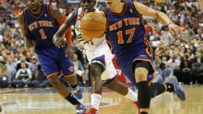 Knicks logran cinco triunfos al hilo; Thunder bate a Clippers