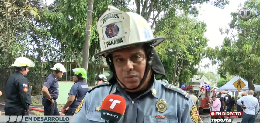 Bomberos confirman el fallecimiento de dos personas en el incendio en Betania.