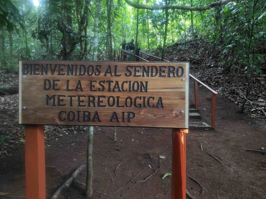 Sendero de la Estación Meteorológica Coiba AIP Sendero de la Estación Meteorológica Coiba AIP