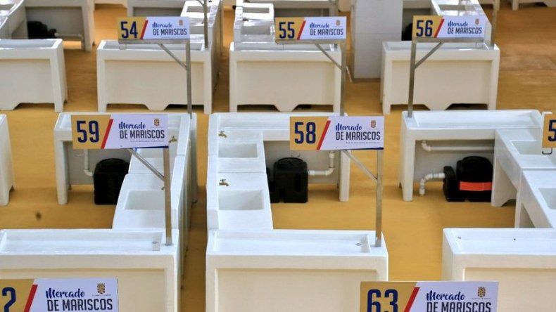 Reinauguran la sección de minoristas del Mercado de Mariscos
