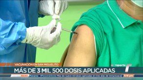 Culmina la jornada de vacunación de la segunda dosis en San Miguelito