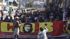 Protestas laborales en Bolivia acosan a gobierno de Evo Morales