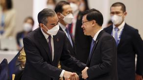 El jefe del ejecutivo de Hong Kong, John Lee.