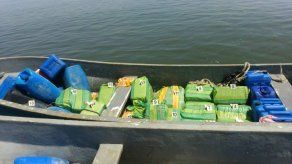 Incautan en el Golfo de Fonseca 685 kilos de cocaína