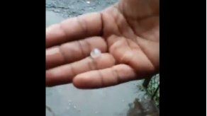 Confirman caída de granizo en Colón y viviendas afectadas por lluvias