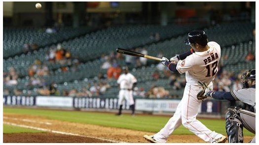 Peña define triunfo de Astros con jonrón