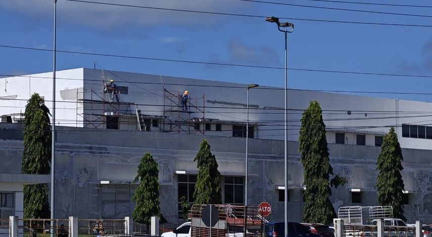 El Hospital Regional Anita Moreno avanza en su etapa final de construcción. El Hospital Regional Anita Moreno avanza en su etapa final de construcción.