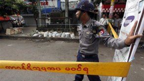 Explosiones dejan 1 muerto y 6 heridos en Mianmar