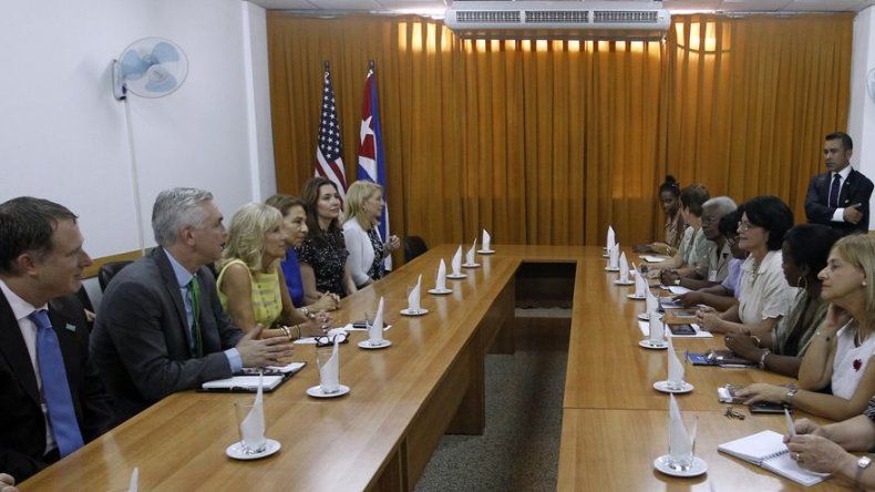 Jill Biden destaca en La Habana la importancia de conocer al pueblo cubano