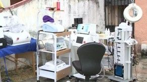 Decomisan insumos y equipos médicos en Cerro Viento