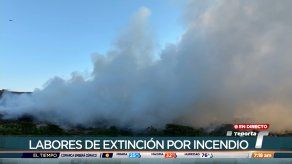 Siguen las labores de extinción de dos incendios en Cerro Patacón