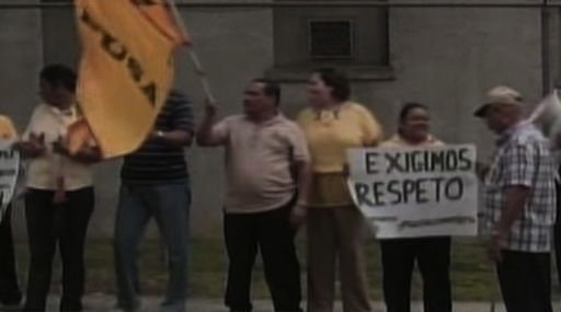 Funcionarios de Salud realizaron protestas, exigen salarios