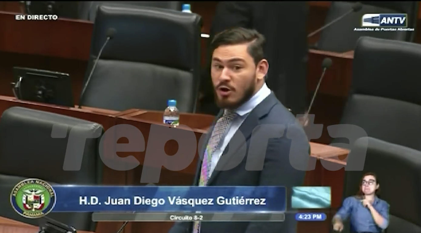 Diputadado Juan Diego Vásquez