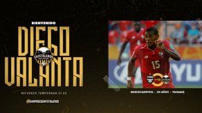 Diego Valanta jugará en la segunda división de México