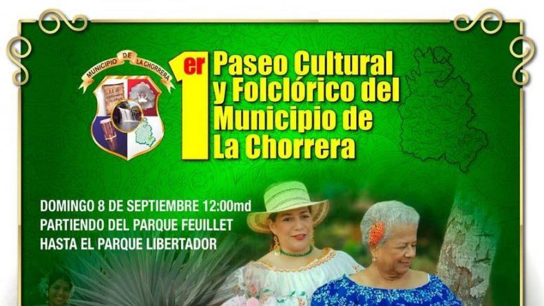 Asiste al 1er Paseo Cultural y Folclórico de El Municipio de La Chorrera