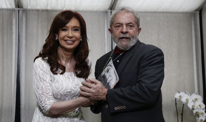 Presidente Lula da Silva podrá visitar a Cristina Kirchner en su prisión domiciliaria