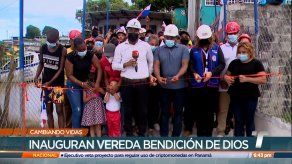 Cambiando vidas: Inauguran la vereda Bendición de Dios en calle La Turín