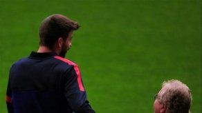 Abuelo de Piqué dice que su biznieto Milan tiene morritos besuqueros